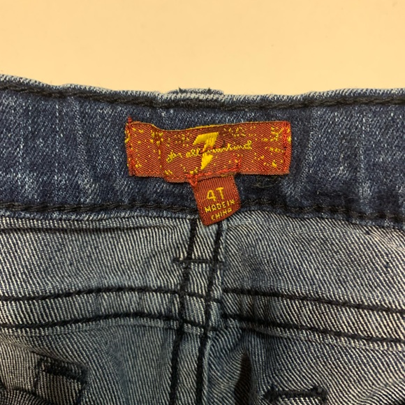Seven for All Mankind Kids Jeans Size 4T - Picture 2 of 4